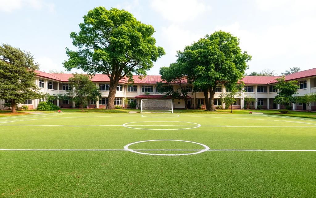 Fasilitas Lapangan Olahraga Pondok Pesantren Manbaul Khair